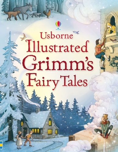 Buchcover und Innenansicht für das Buch: Illustrated Grimm's Fairy Tales