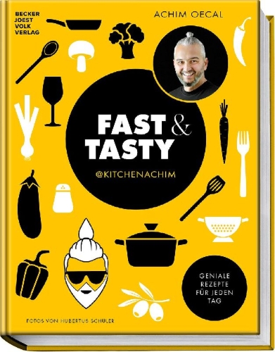 Buchcover und Innenansicht für das Buch: Fast & Tasty