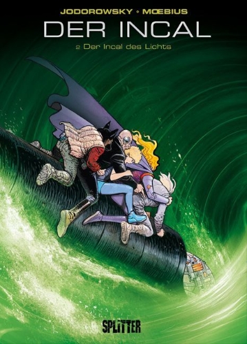 Buchcover und Innenansicht für das Buch: L'Incal