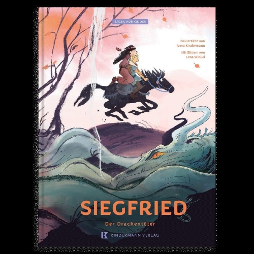 Buchcover und Innenansicht für das Buch: Siegfried der Drachentöter
