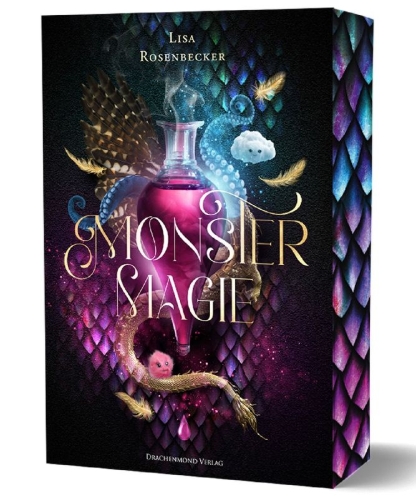 Buchcover und Innenansicht für das Buch: Monstermagie