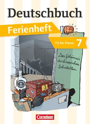 Buchcover und Innenansicht für das Buch: Deutschbuch Vorbereitung Klasse 7 Gymnasium. Das Mysterium der chinesischen Schatullen