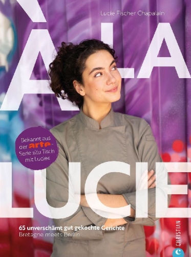 Buchcover und Innenansicht für das Buch: À la Lucie