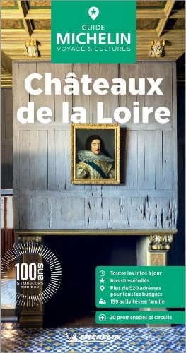 Buchcover und Innenansicht für das Buch: Michelin Le Guide Vert Chateaux de la Loire