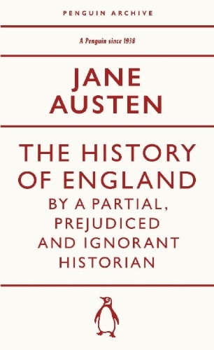 Buchcover und Innenansicht für das Buch: The History of England by a Partial, Prejudiced and Ignorant Historian