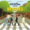 Buchcover und Innenansicht für das Buch: Ella & Ben und die Beatles - Von Pilzköpfen, Erdbeerfeldern und gelben U-Booten