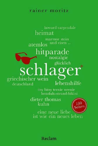 Buchcover und Innenansicht für das Buch: Schlager. 100 Seiten