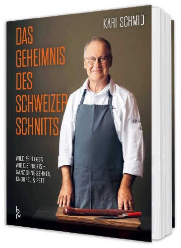 Buchcover und Innenansicht für das Buch: Das Geheimnis des Schweizer Schnitts