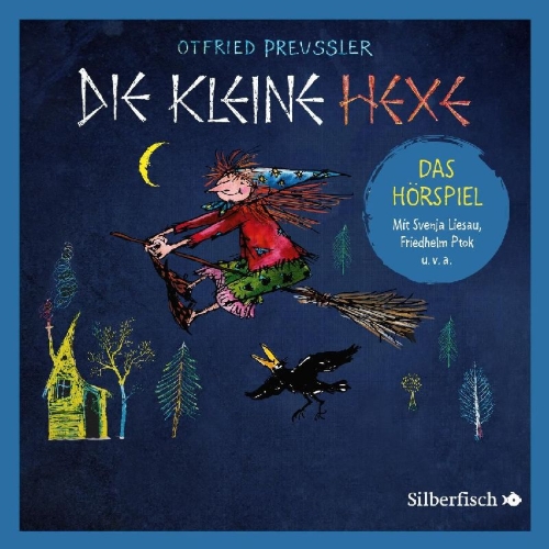 Buchcover und Innenansicht für das Buch: Die kleine Hexe - Das Hörspiel
