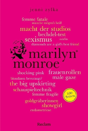 Buchcover und Innenansicht für das Buch: Marilyn Monroe. 100 Seiten