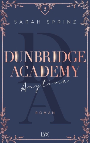 Buchcover und Innenansicht für das Buch: Dunbridge Academy - Anytime