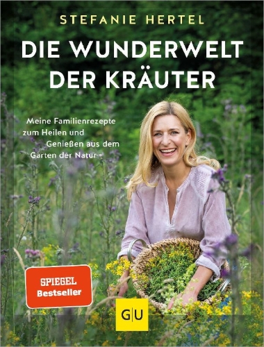 Buchcover und Innenansicht für das Buch: Die Wunderwelt der Kräuter