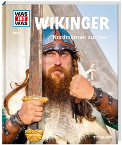 Buchcover und Innenansicht für das Buch: WAS IST WAS Band 58 Wikinger. Nordmänner zur See