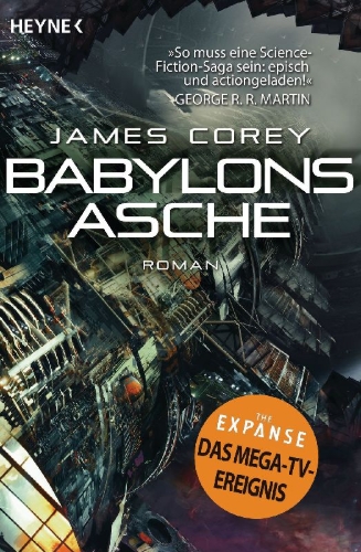 Buchcover und Innenansicht für das Buch: Babylon's Ashes - The Expanse Series Book 6