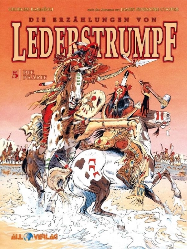 Buchcover und Innenansicht für das Buch: Die Erzählungen von Lederstrumpf 5