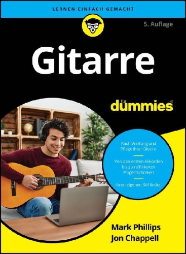 Buchcover und Innenansicht für das Buch: Gitarre für Dummies