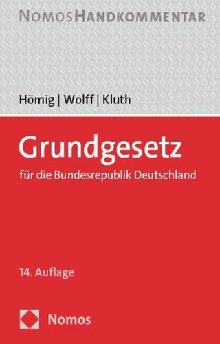 Buchcover und Innenansicht für das Buch: Grundgesetz für die Bundesrepublik Deutschland