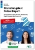 Buchcover und Innenansicht für das Buch: Einstellungstest Polizei Bayern