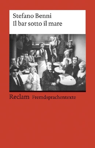 Buchcover und Innenansicht für das Buch: Il bar sotto il mare