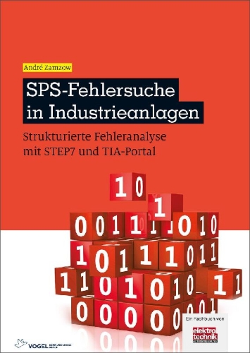 Buchcover und Innenansicht für das Buch: SPS-Fehlersuche in Industrieanlagen
