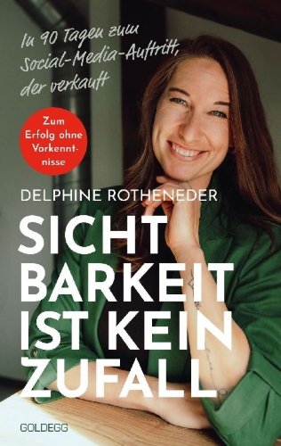 Buchcover und Innenansicht für das Buch: Sichtbarkeit ist kein Zufall