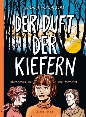 Buchcover und Innenansicht für das Buch: Der Duft der Kiefern