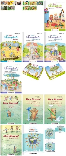 Buchcover und Innenansicht für das Buch: Sicher in die Grundschule - Paket Vorschule
