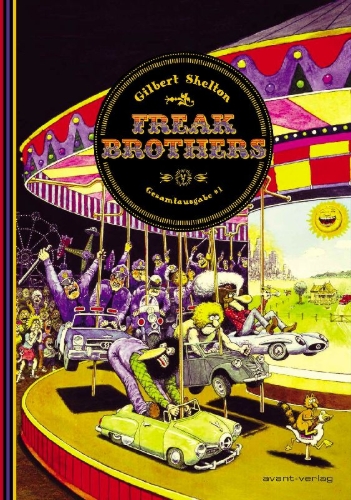 Buchcover und Innenansicht für das Buch: Freak Brothers
