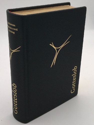Buchcover und Innenansicht für das Buch: Gotteslob. Katholisches Gebet- und Gesangbuch - Ausgabe für das Erzbistum München und Freising