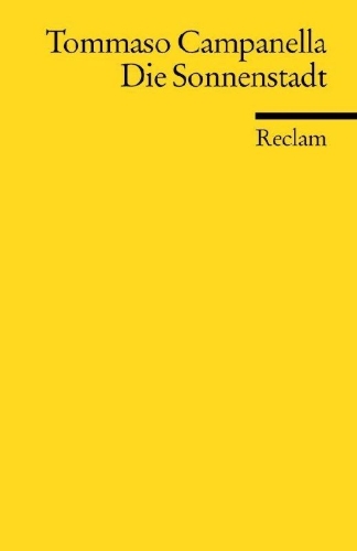 Buchcover und Innenansicht für das Buch: Die Sonnenstadt