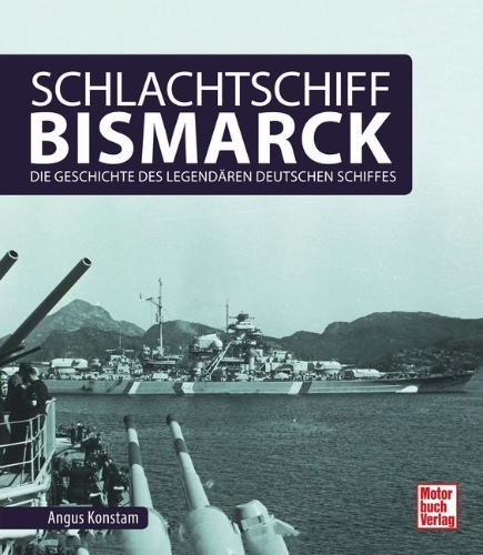 Buchcover und Innenansicht für das Buch: Schlachtschiff Bismarck