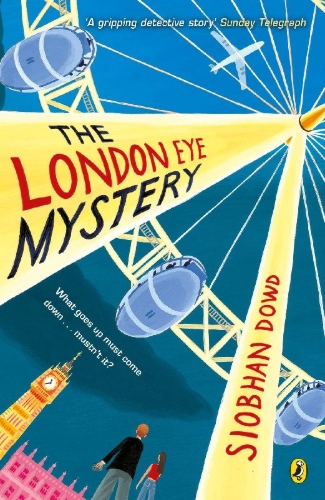 Buchcover und Innenansicht für das Buch: The London Eye Mystery