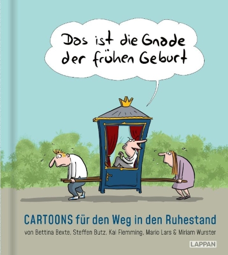 Buchcover und Innenansicht für das Buch: Das ist die Gnade der frühen Geburt