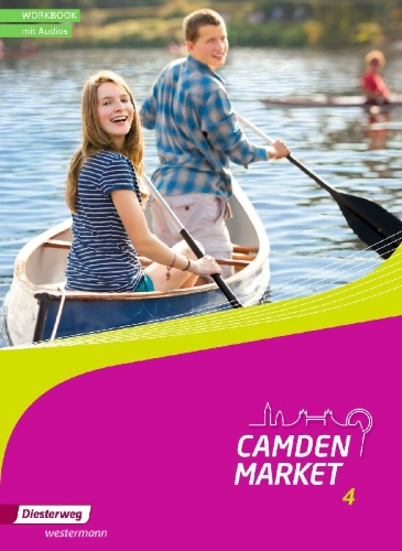 Buchcover und Innenansicht für das Buch: Camden Market 4. Workbook 4 mit Audio-CD- Ausgabe 2013