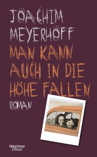 Buchcover und Innenansicht für das Buch: Man kann auch in die Höhe fallen