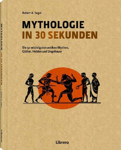 Buchcover und Innenansicht für das Buch: Mythologie in 30 Sekunden