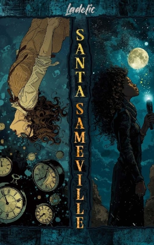 Buchcover und Innenansicht für das Buch: Santa Sameville