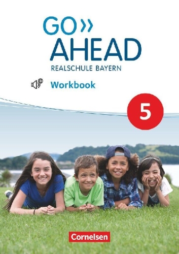 Buchcover und Innenansicht für das Buch: Go Ahead 5. Jahrgangsstufe - Ausgabe für Realschulen in Bayern - Workbook mit Audios online