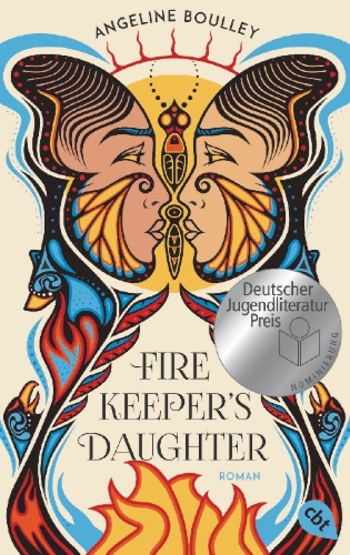 Buchcover und Innenansicht für das Buch: Firekeeper's Daughter
