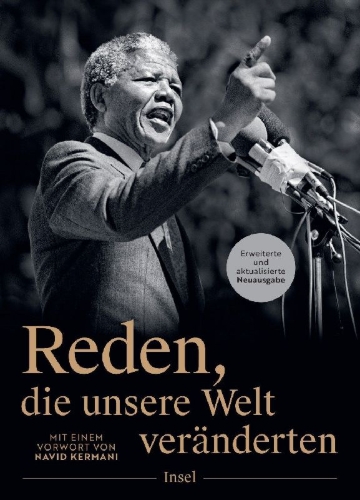 Buchcover und Innenansicht für das Buch: Reden, die unsere Welt veränderten