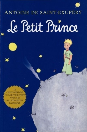 Buchcover und Innenansicht für das Buch: Le Petit Prince