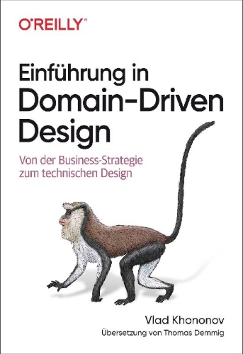 Buchcover und Innenansicht für das Buch: Einführung in Domain-Driven Design