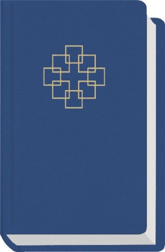 Buchcover und Innenansicht für das Buch: Evangelisches Gesangbuch für Hessen und Nassau. B Blau Einfache Ausgabe