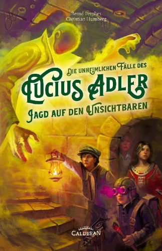 Buchcover und Innenansicht für das Buch: Jagd auf den Unsichbaren