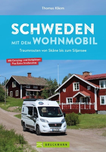 Buchcover und Innenansicht für das Buch: Schweden mit dem Wohnmobil
