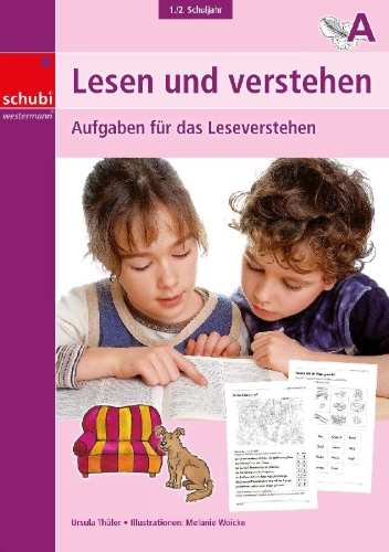 Buchcover und Innenansicht für das Buch: Lesen und verstehen, 1./2.Schuljahr A