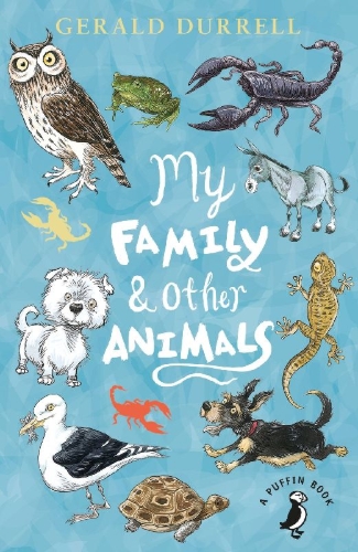 Buchcover und Innenansicht für das Buch: My Family and Other Animals