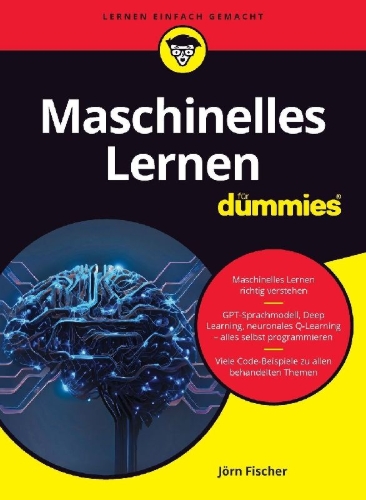 Buchcover und Innenansicht für das Buch: Maschinelles Lernen für Dummies