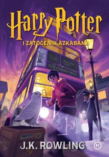 Buchcover und Innenansicht für das Buch: Harry Potter i zatocenik Azkabana