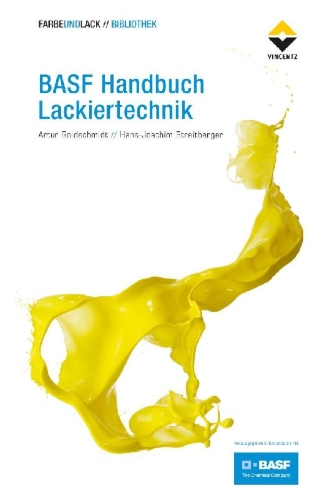 Buchcover und Innenansicht für das Buch: BASF Handbuch Lackiertechnik